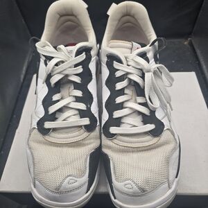 Nike Men's White and Black Sneakers